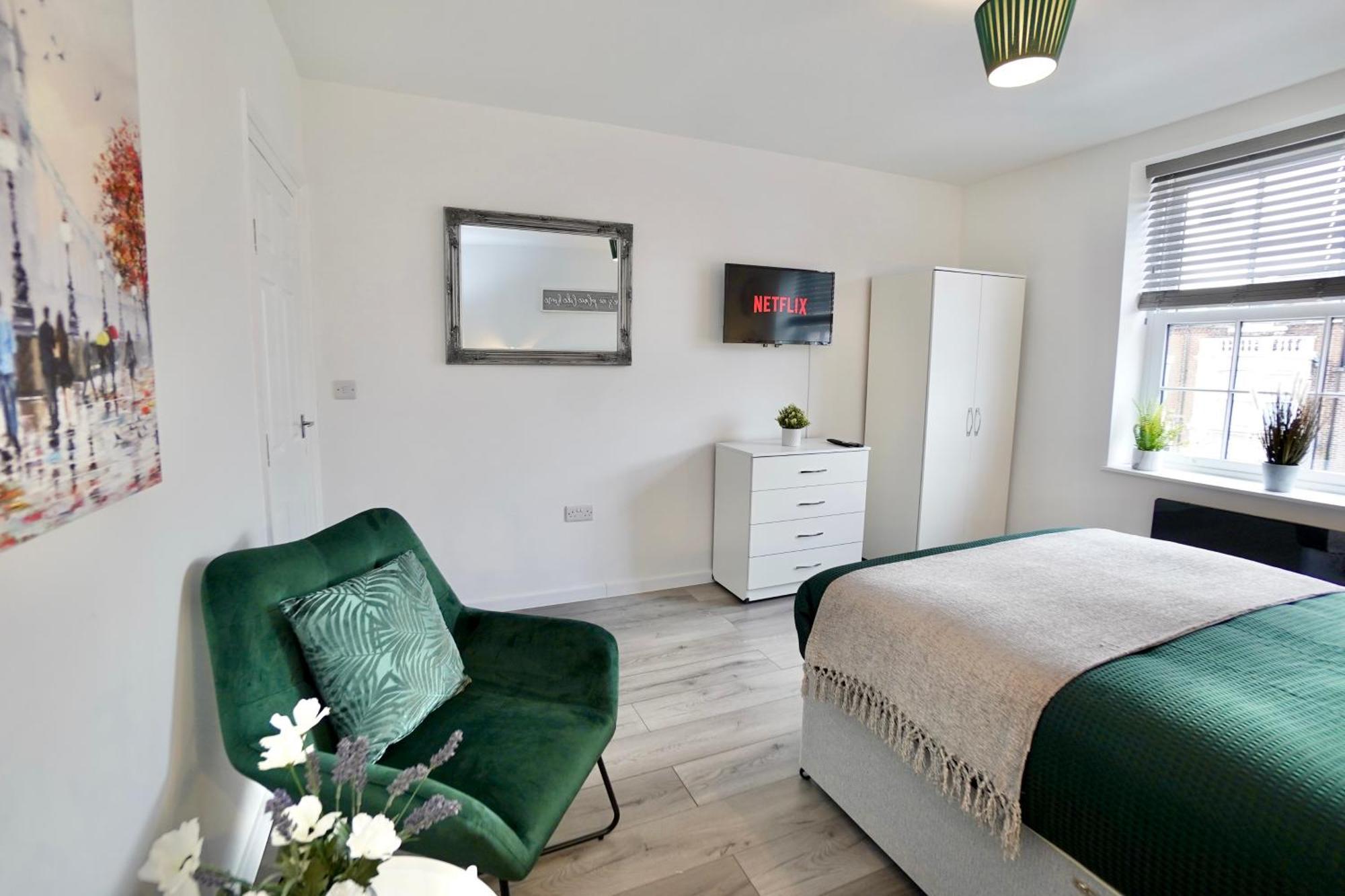 Luxury Flats In Southsea Portsmouth - Free Parking Apartment Ngoại thất bức ảnh